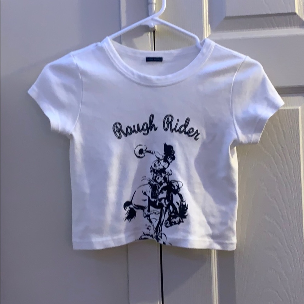 RARE Brandy Melville Rough Rider Tee